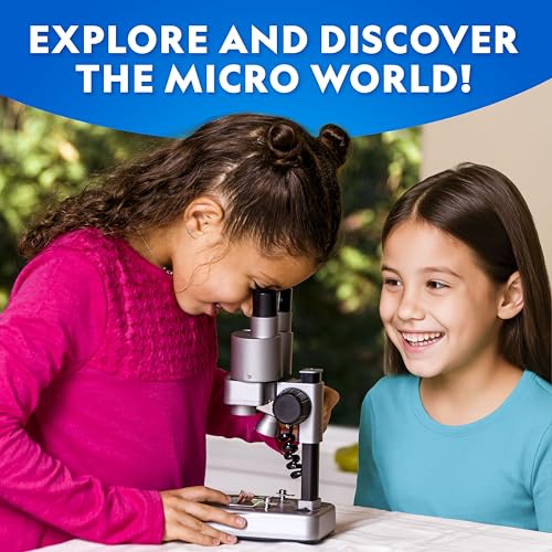 Kids Microscope 50+ pc Science Kit with Prepared Slides V4761