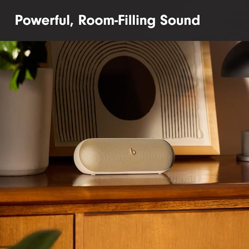 Portable Bluetooth Speaker with 24H Battery Life, Water Resistant, Champagne Gold W57249