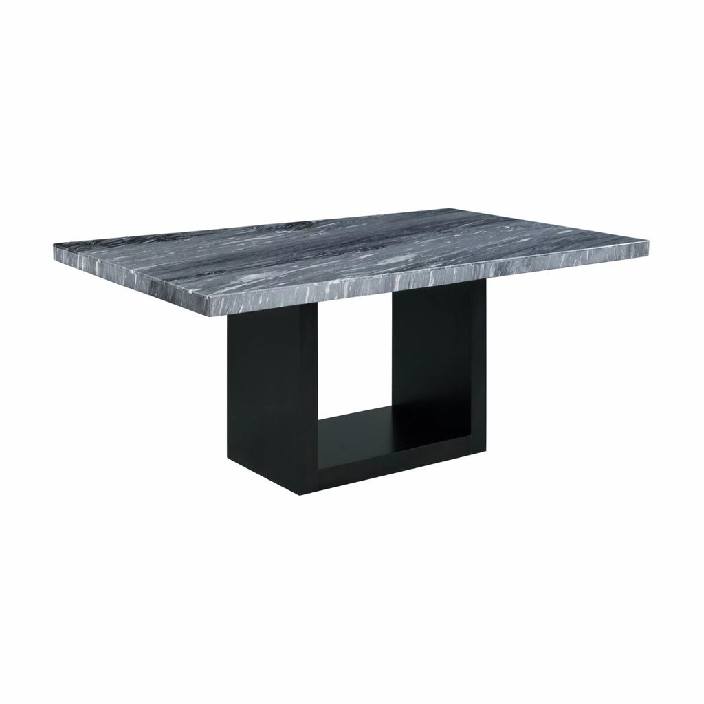 Gray Marble Standard Height Table D818674