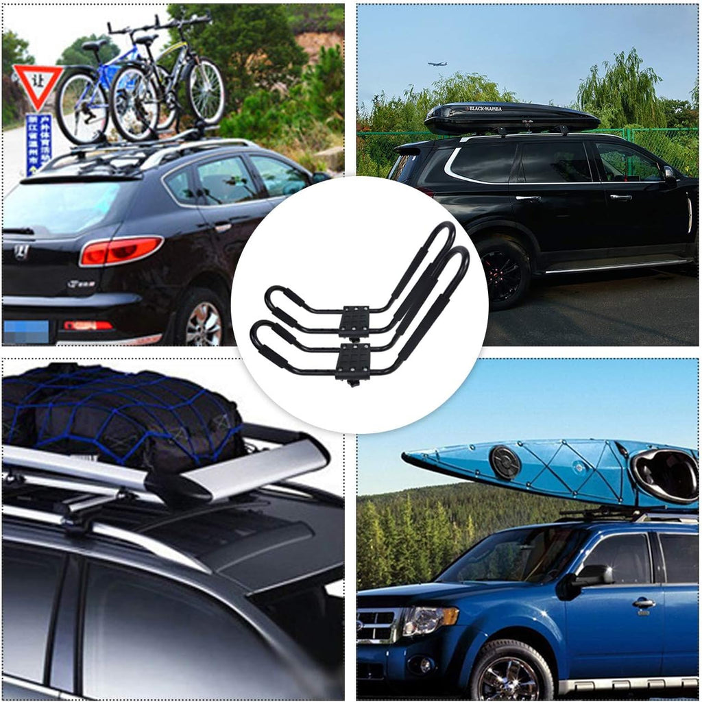 2 Pairs Kayak Roof Rack with J Hooks E22810