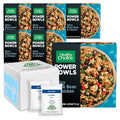 Spicy Black Beans Chicken & Riced Cauliflower Frozen Meal, 9.25 oz Pack of 6 O812756