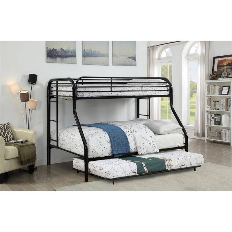 Black Full Metal Youth Trundle G484027