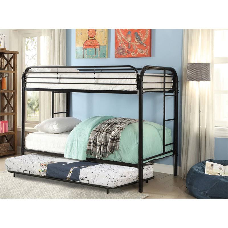 Black Full Metal Youth Trundle G484027