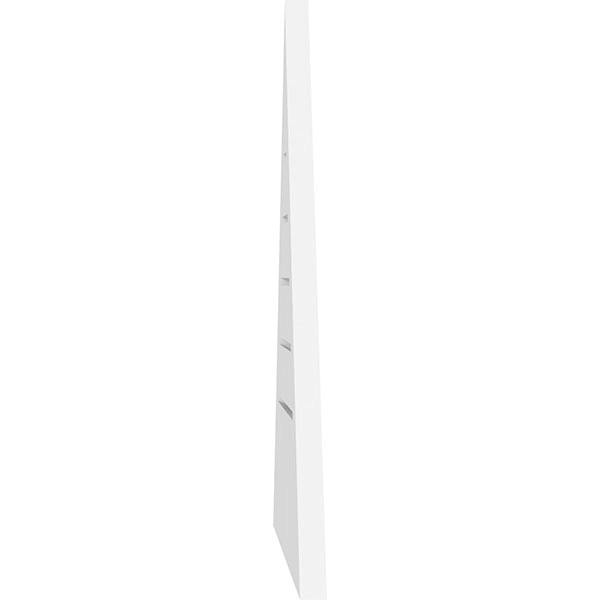 Triangle Surface Mount PVC Gable Vent U3100