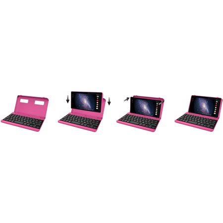 Pink 16 GB Android 5.0 Tablet with Keyboard and Case Y519