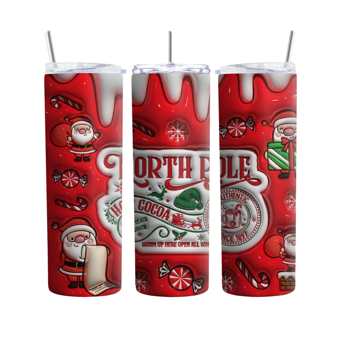 Red 20oz Stainless Steel Tumbler A799