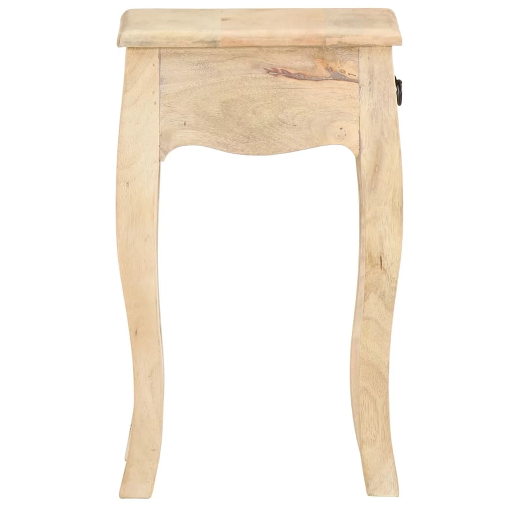 Solid Mango Wood Bed Cabinet X93852