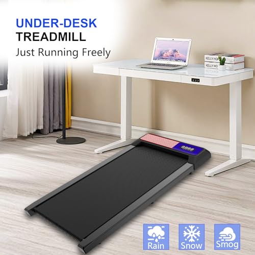 Under Desk Treadmill 2.5HP 265Lbs Weight Capacity B997892