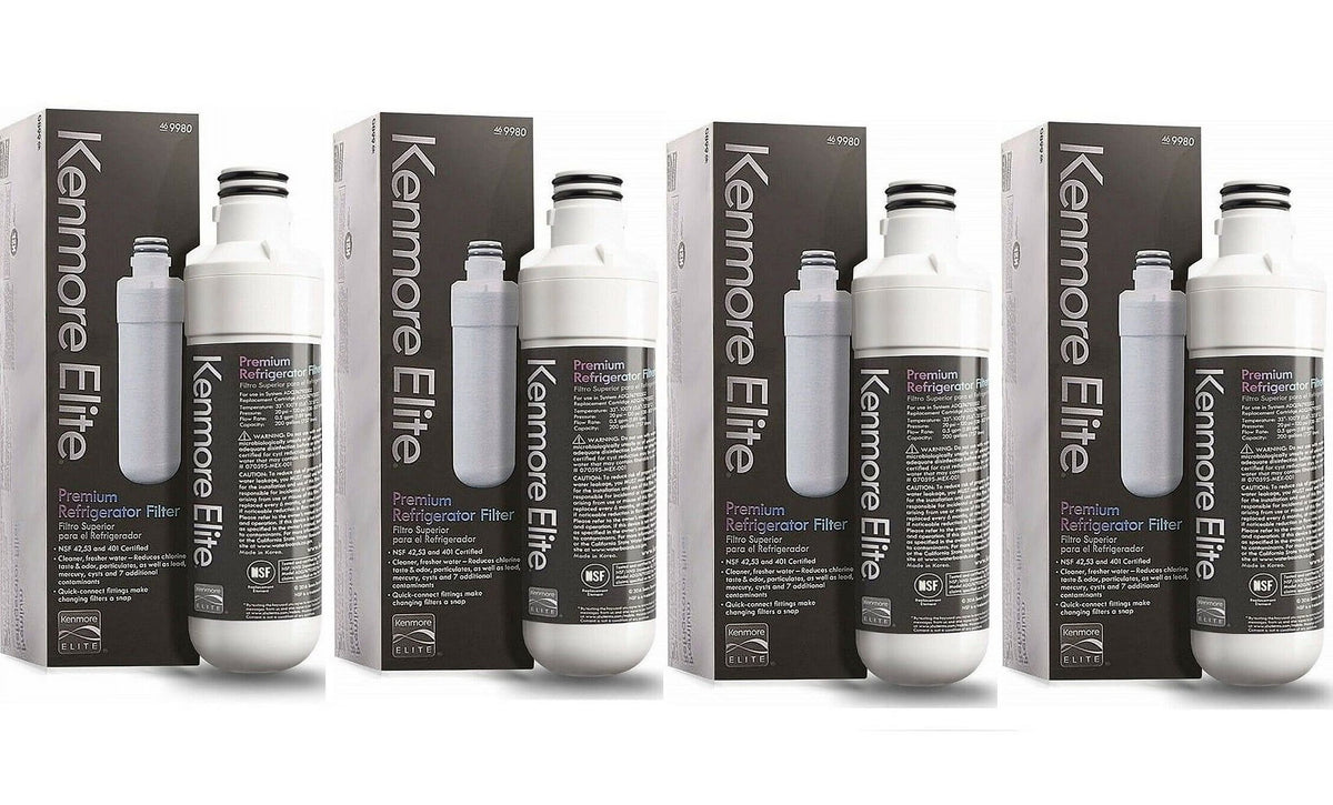 4 Pack Fridge Water Filter H590