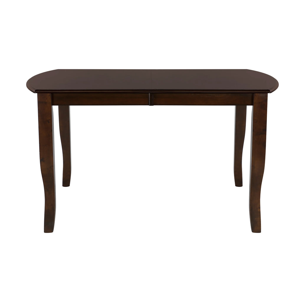 Dark Cherry Mango Veneer Wood Dining Table V3399