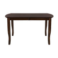 Dark Cherry Mango Veneer Wood Dining Table V3399
