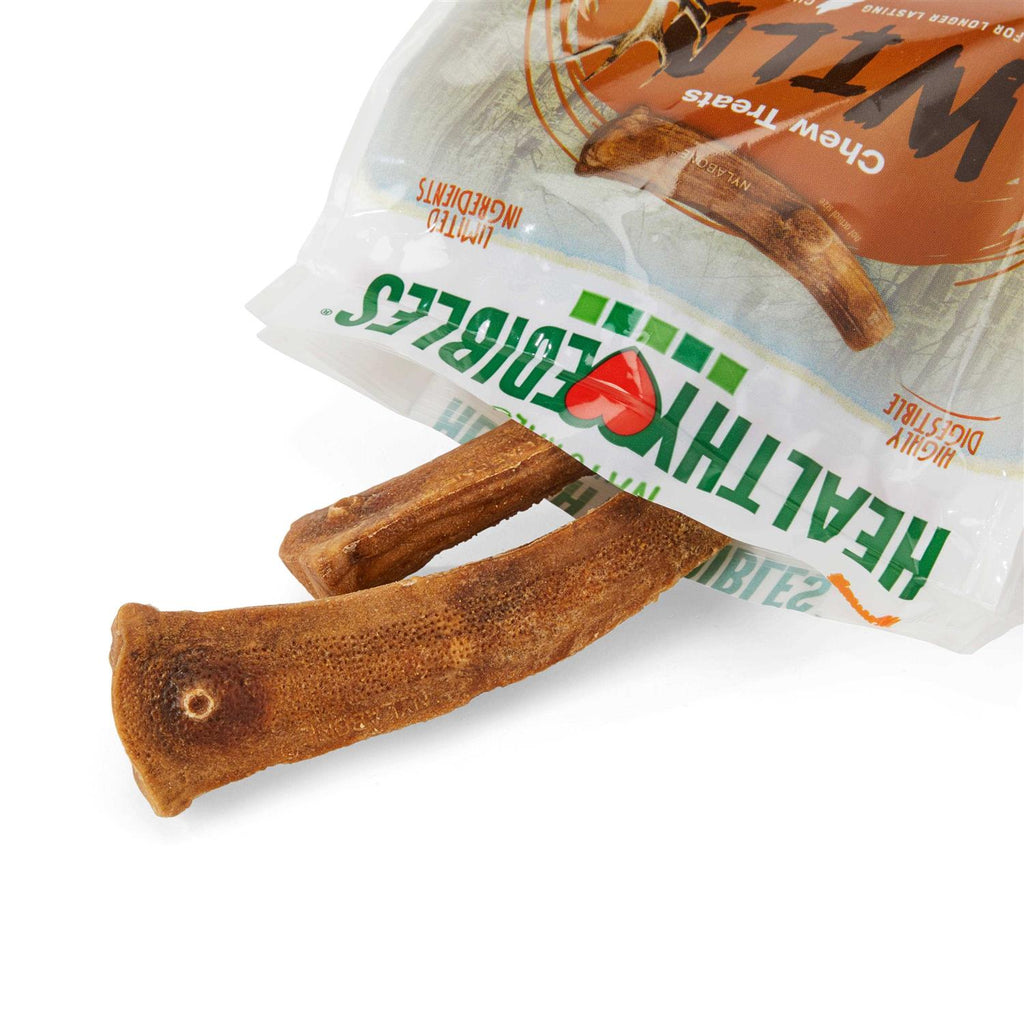 Healthy Edibles Wild Antler Chews Venison S911