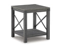 End Table Grayish Brown Q4946