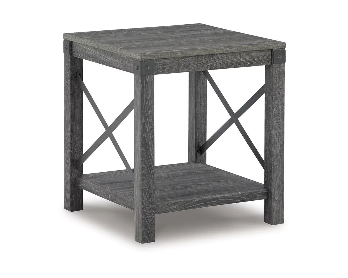 End Table Grayish Brown Q4946