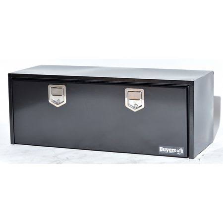 18 x 18 x 48 in. Steel Underbody Box, Black E66737
