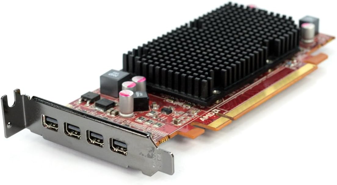 512MB Graphics Memory 4x Mini Display Port Low Profile PCI Express Video Card Z954796