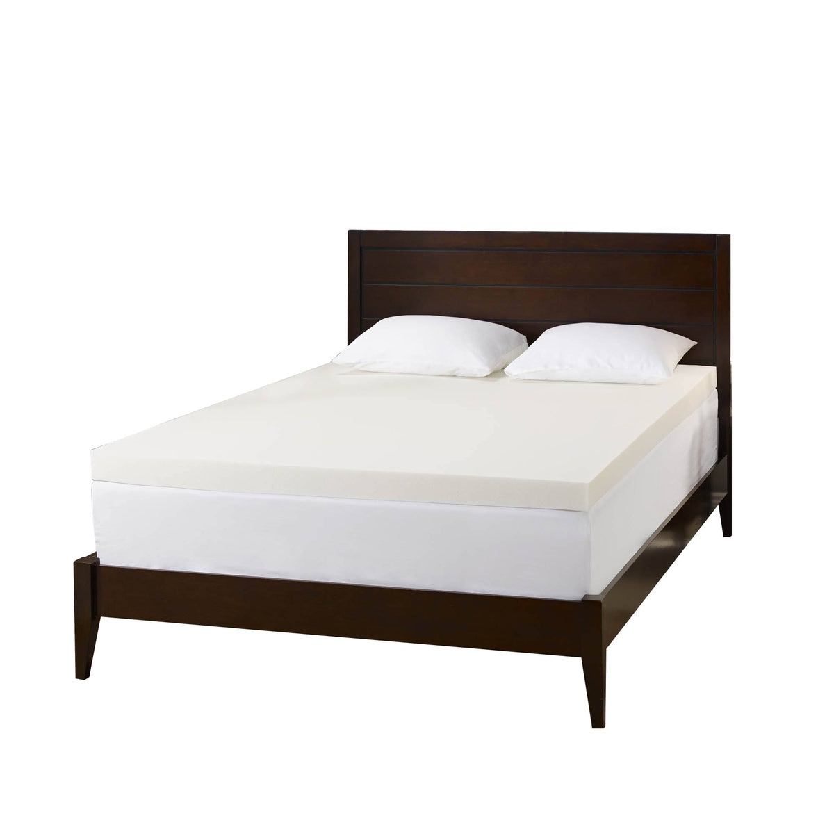 White Full 3-Inch Memory Foam Mattress Topper S270695