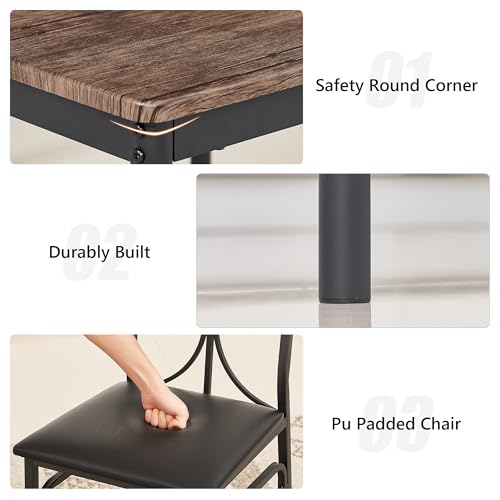 3-Piece Dining Table and Chair Set H95051