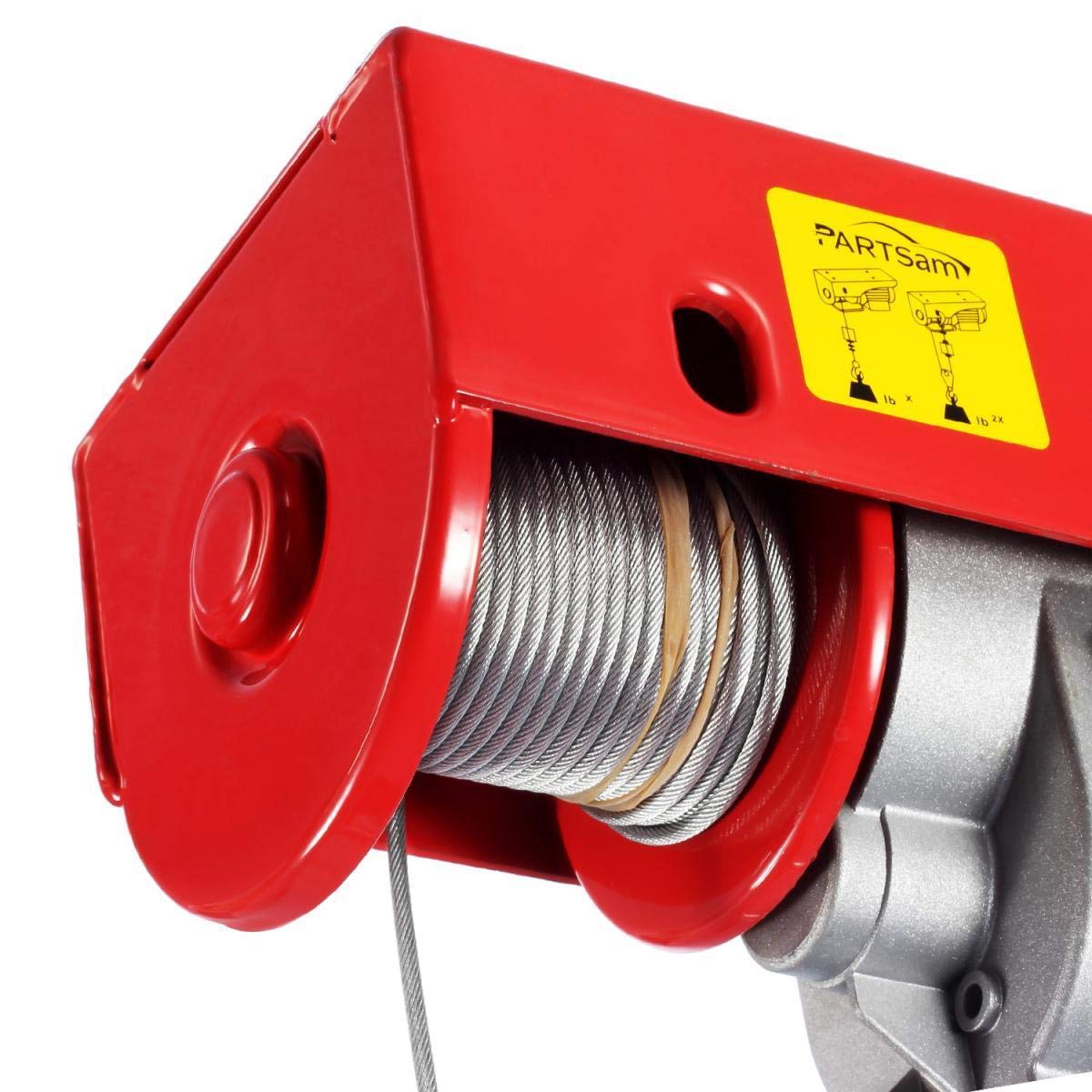 Electric Cable Hoist with Wireless Remote Control, 38ft Lifting Height W2784