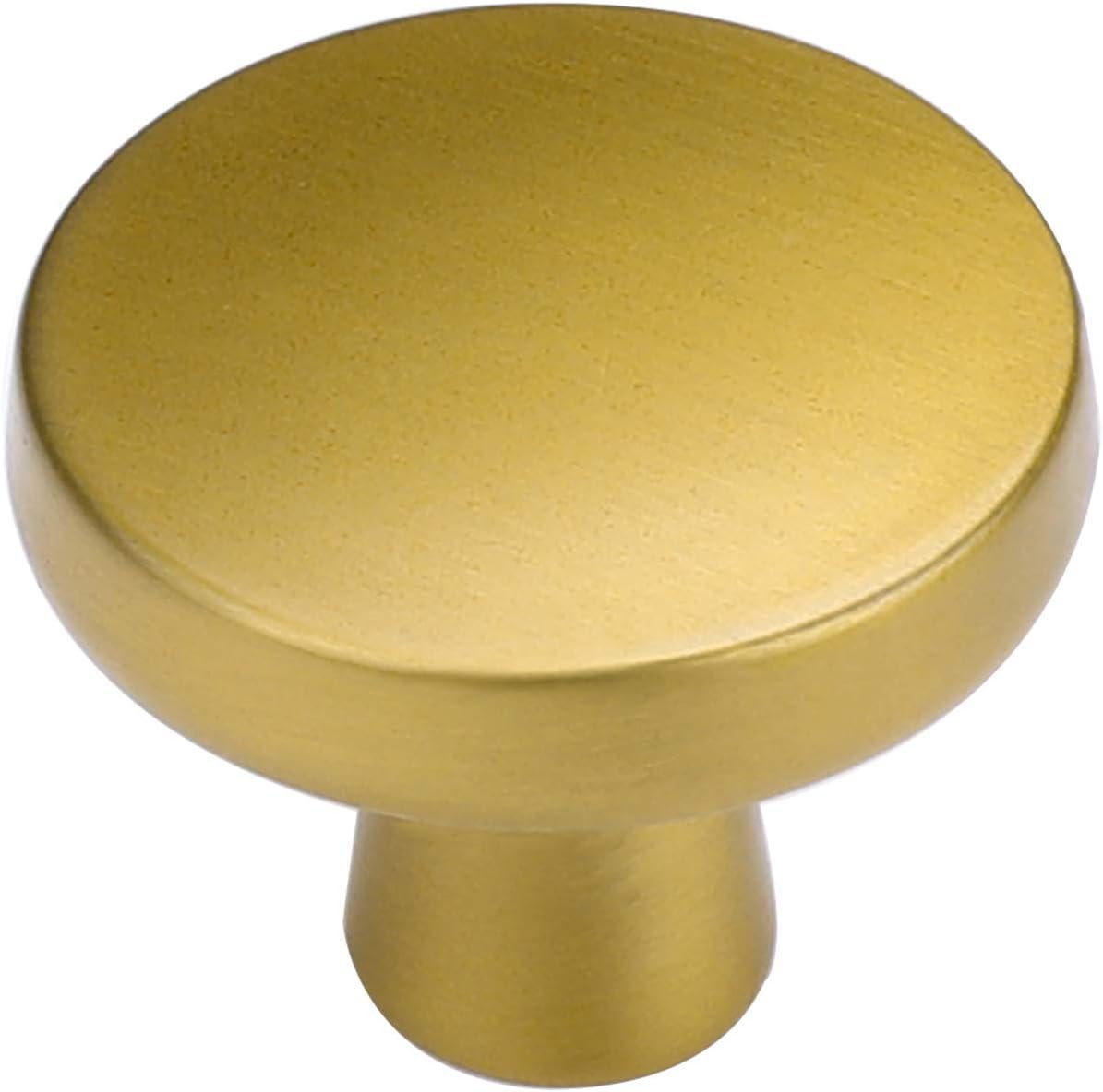 25 Pack Black Round Cabinet Knobs L476631