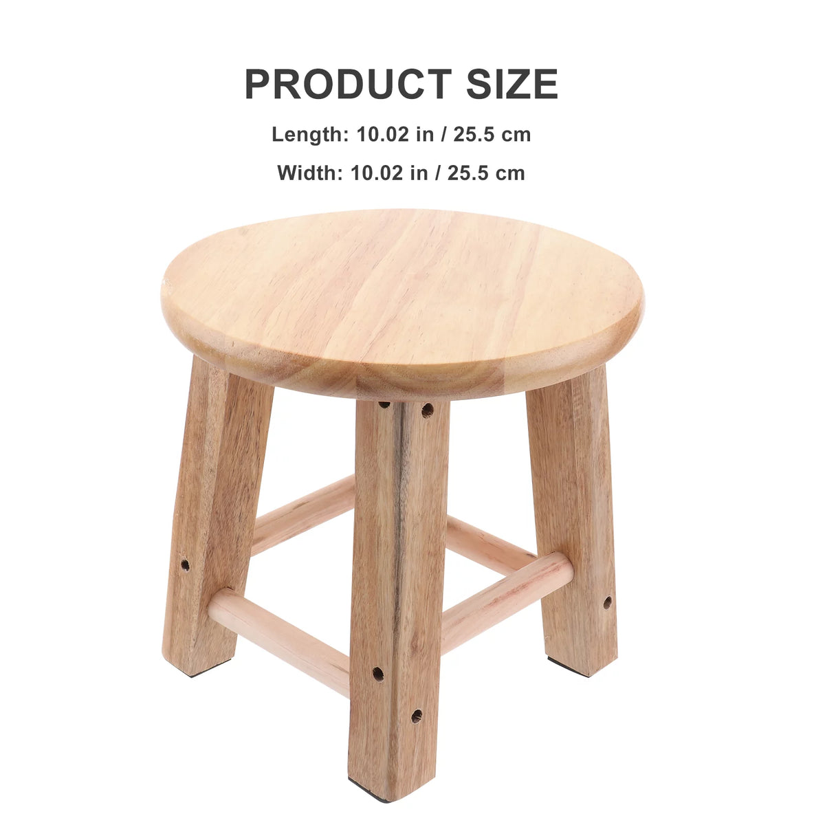 Wood Round Stool A9231