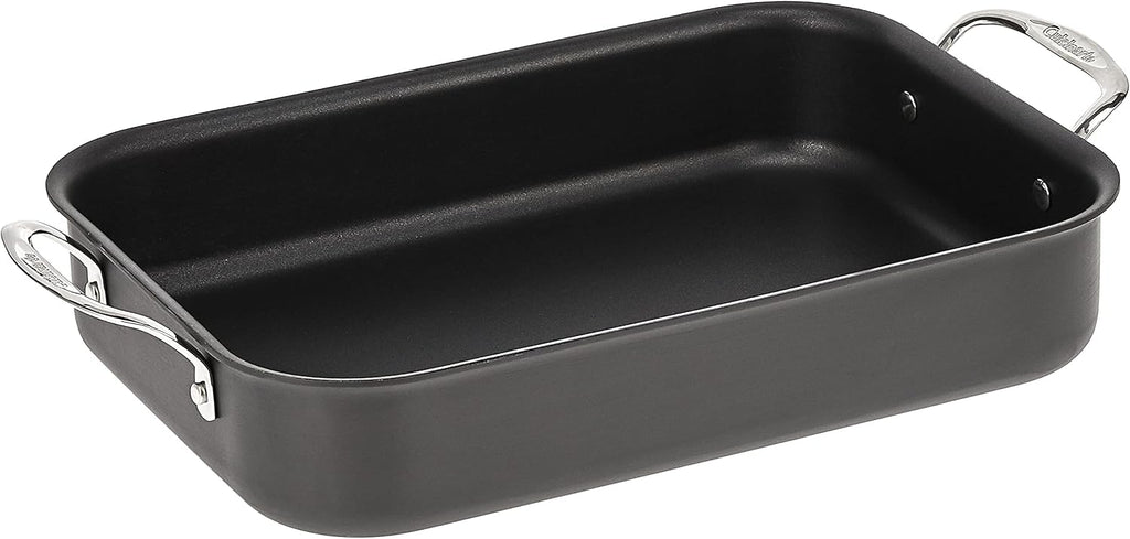 Black 3-1/2-Quart Nonstick Hard-Anodized Saute Pan with Lid, Pack of 2 H300