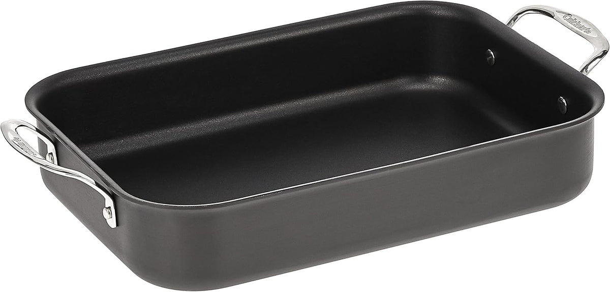 Black 3-1/2-Quart Nonstick Hard-Anodized Saute Pan with Lid, Pack of 2 H300
