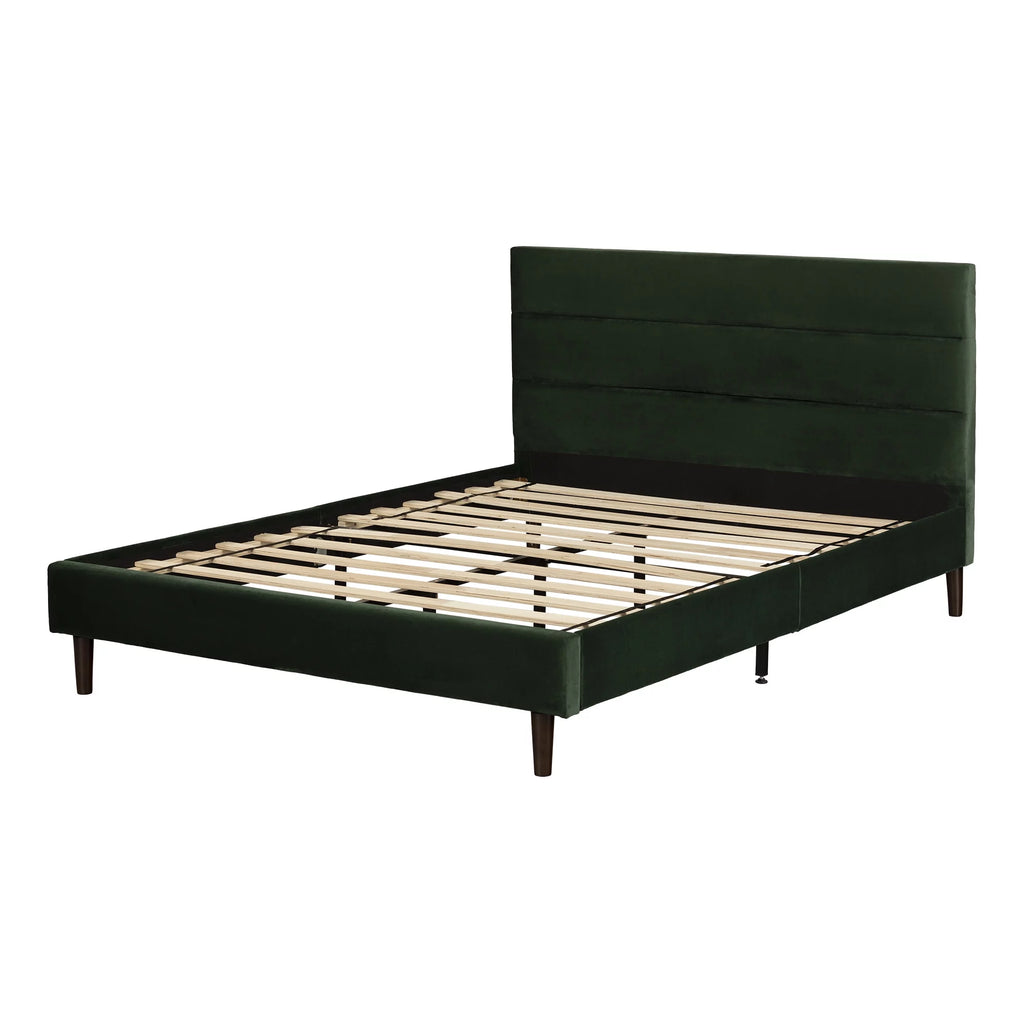 Queen Upholstered Platform Bed T25295
