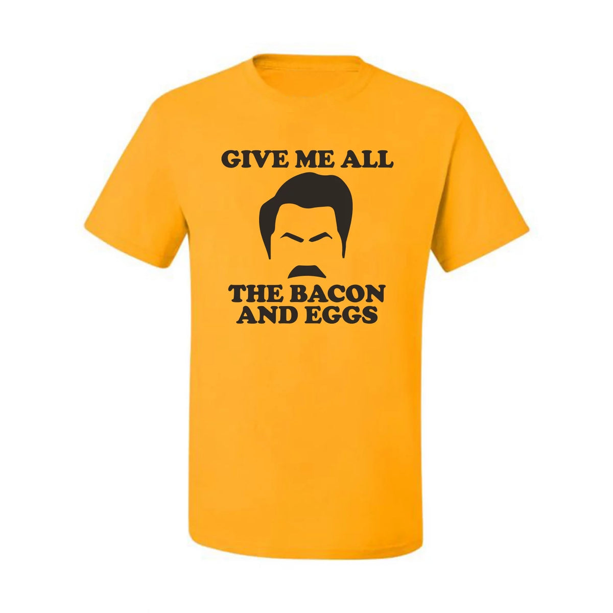 Gold Men's Graphic T-Shirt R9253