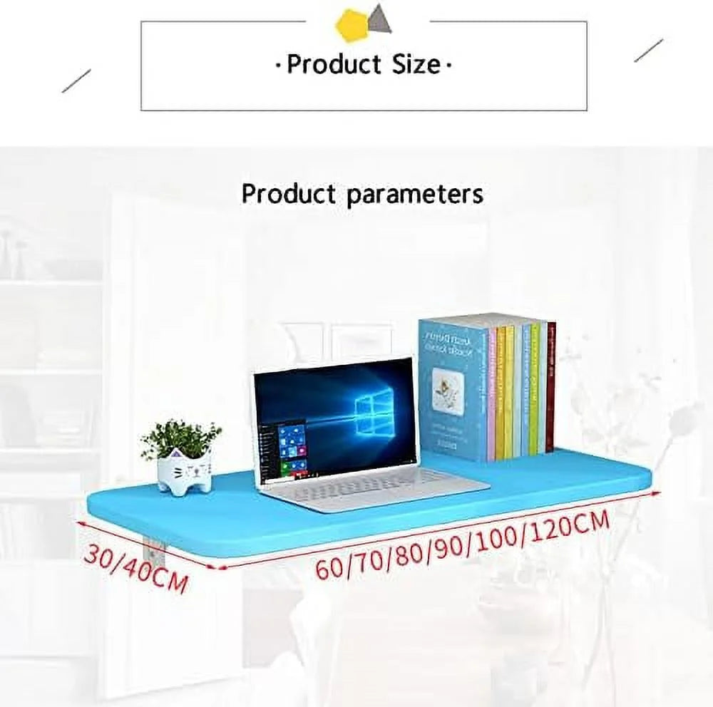 Folding Wall-Mounted Drop-Leaf Table 80x30cm Y550