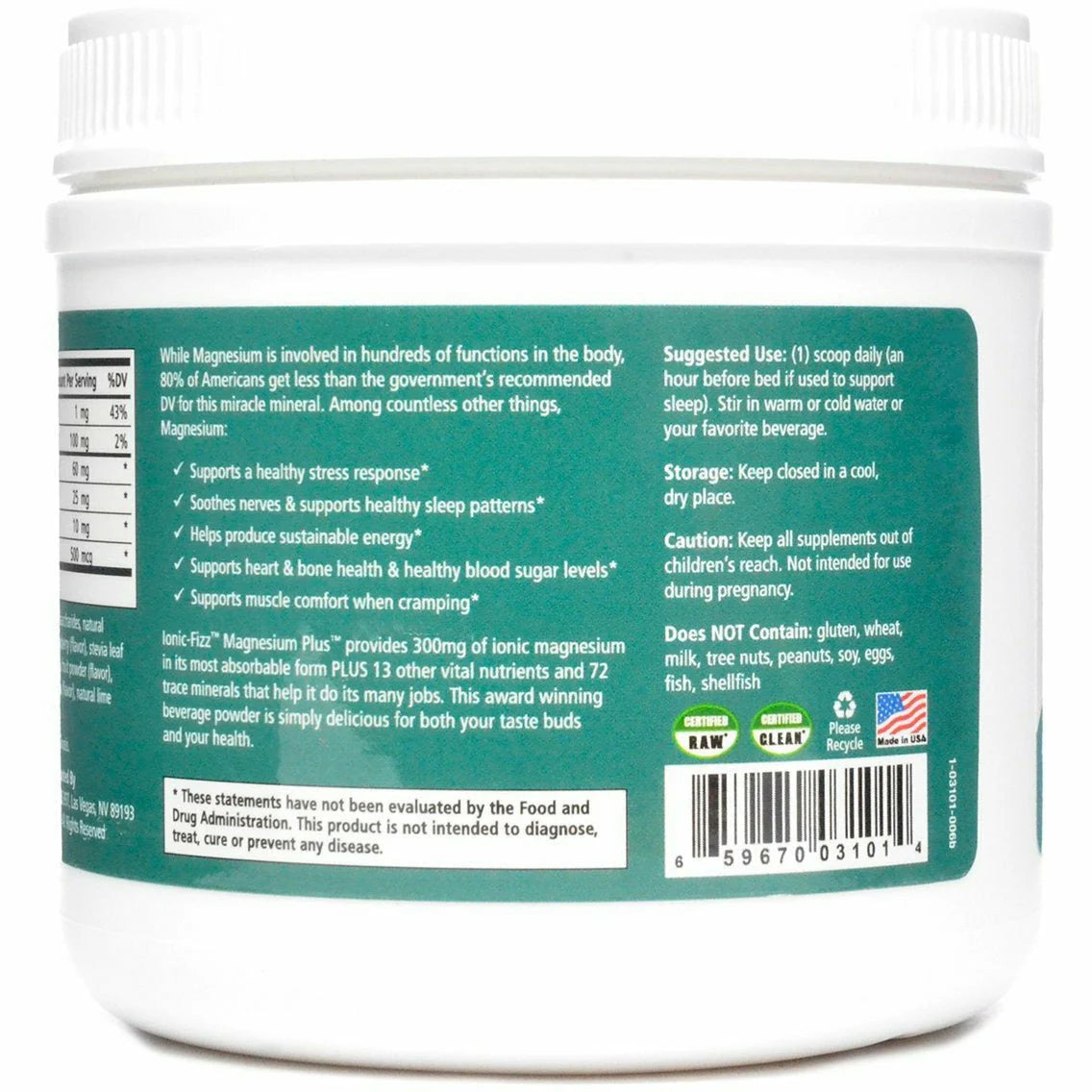 Magnesium Plus Raspberry Lemonade U378459