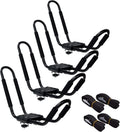 2 Pairs Kayak Roof Rack with J Hooks E22810