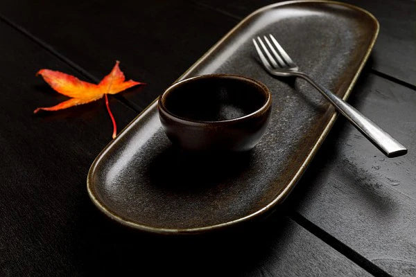 Small Bowl For Oil 8cm Rust Bronzo D588