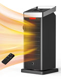 1500W Ceramic Heater with Thermostat and Remote Control U3448