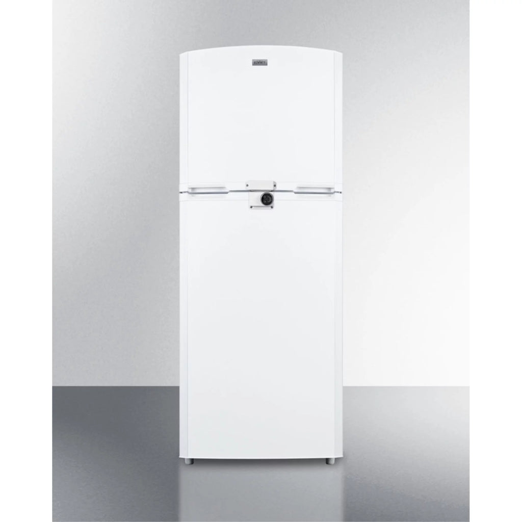White Frost-Free Refrigerator-Freezer with Combination Lock A116440