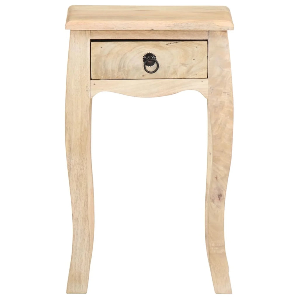 Solid Mango Wood Bed Cabinet X93852
