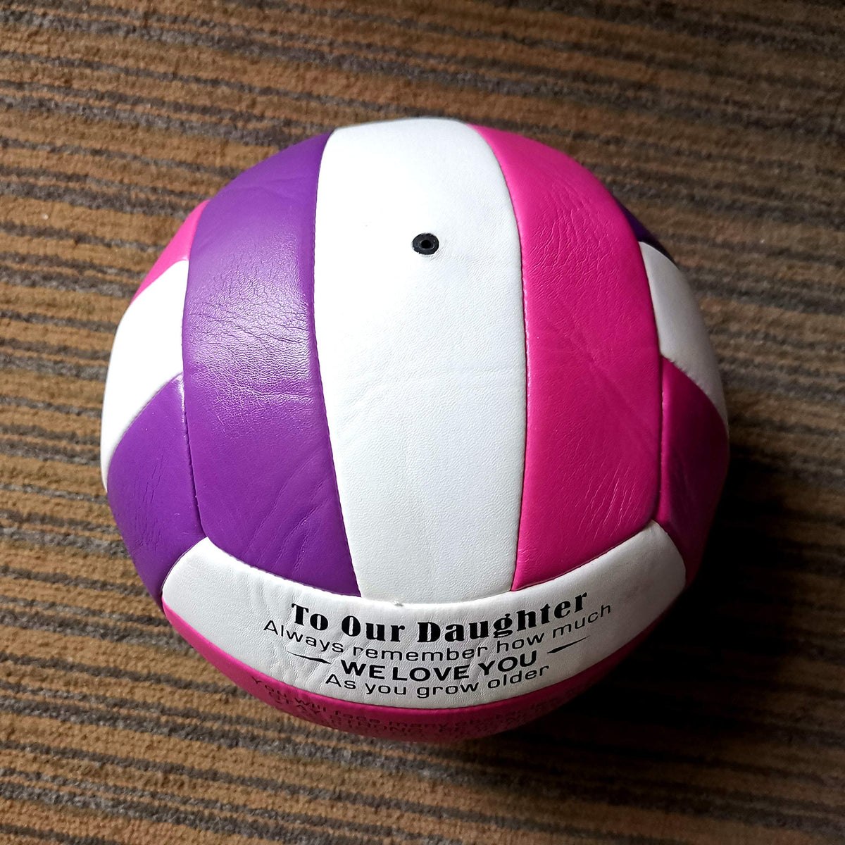 Pink 8 Inch Soft Touch Beach Volleyball O272552