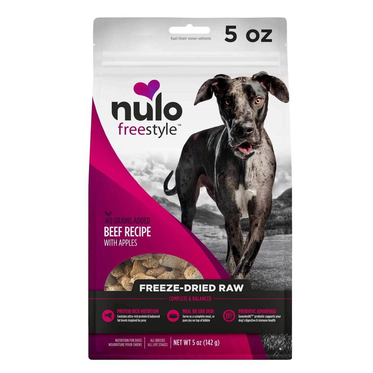 Freeze-Dried Raw Beef with Apples Dog Food U264464