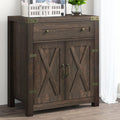 Espresso Accent Cabinet with Drawer & 2 Doors X662