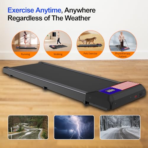 Under Desk Treadmill 2.5HP 265Lbs Weight Capacity B997892
