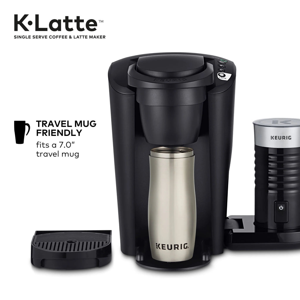 Single Serve K-Cup Coffee and Latte Maker, Black C2808