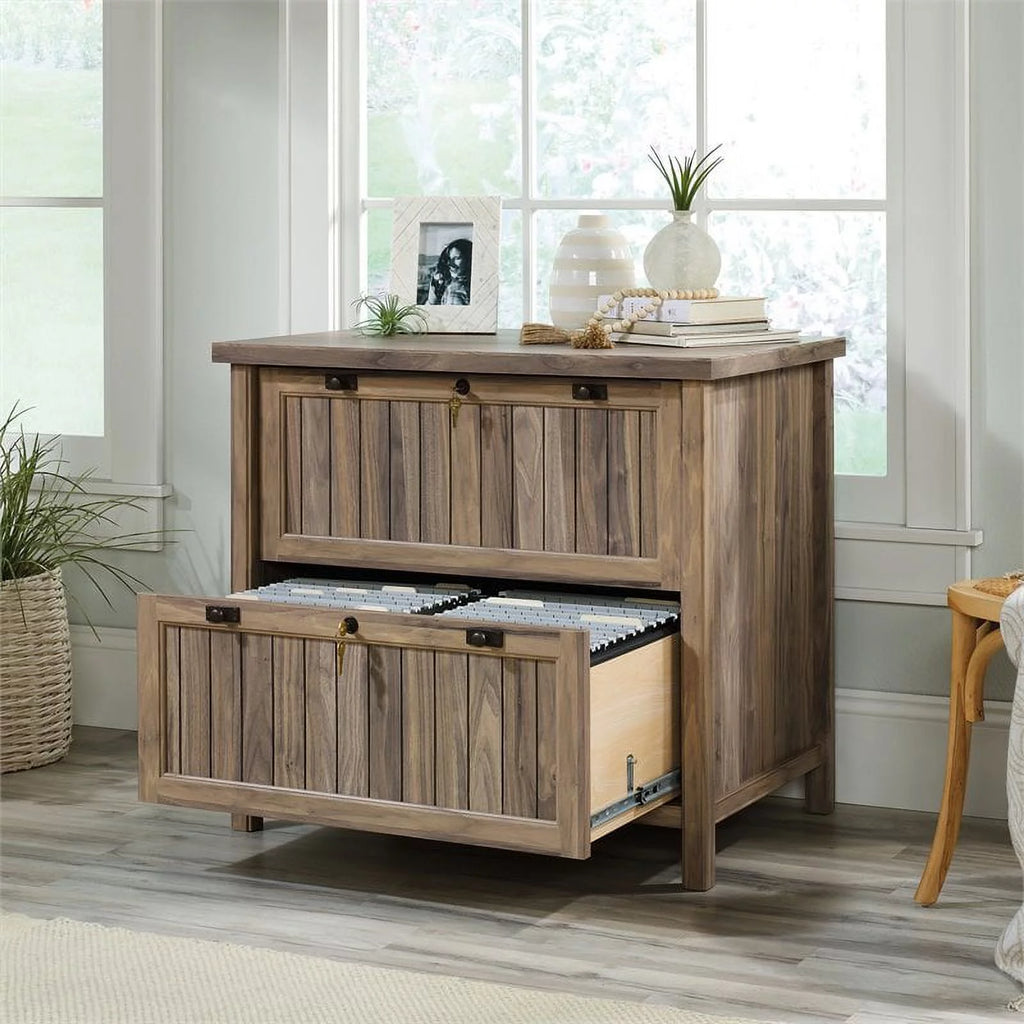Engineered Wood 2-Drawer Lateral File Cabinet P4698