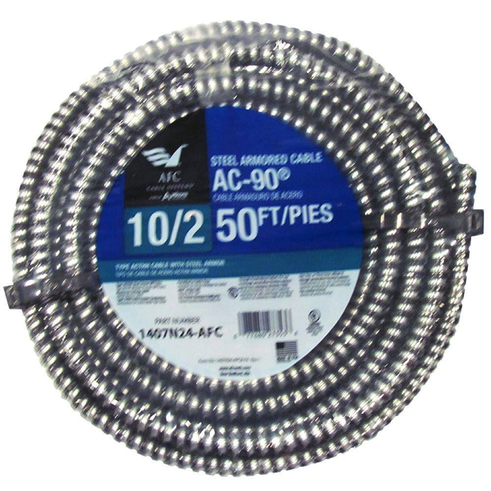 10/2 x 50 ft. Armored Electrical Cable B8770