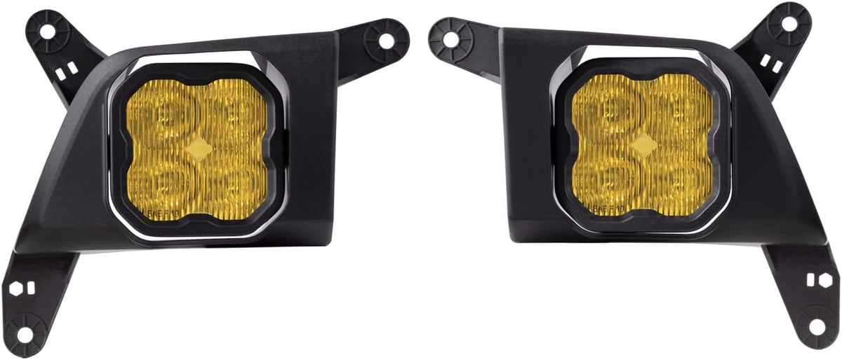 SS3 LED Fog Light Kit for Chevrolet Silverado 1500 2019-2021, White SAE/DOT Driving Sport J991