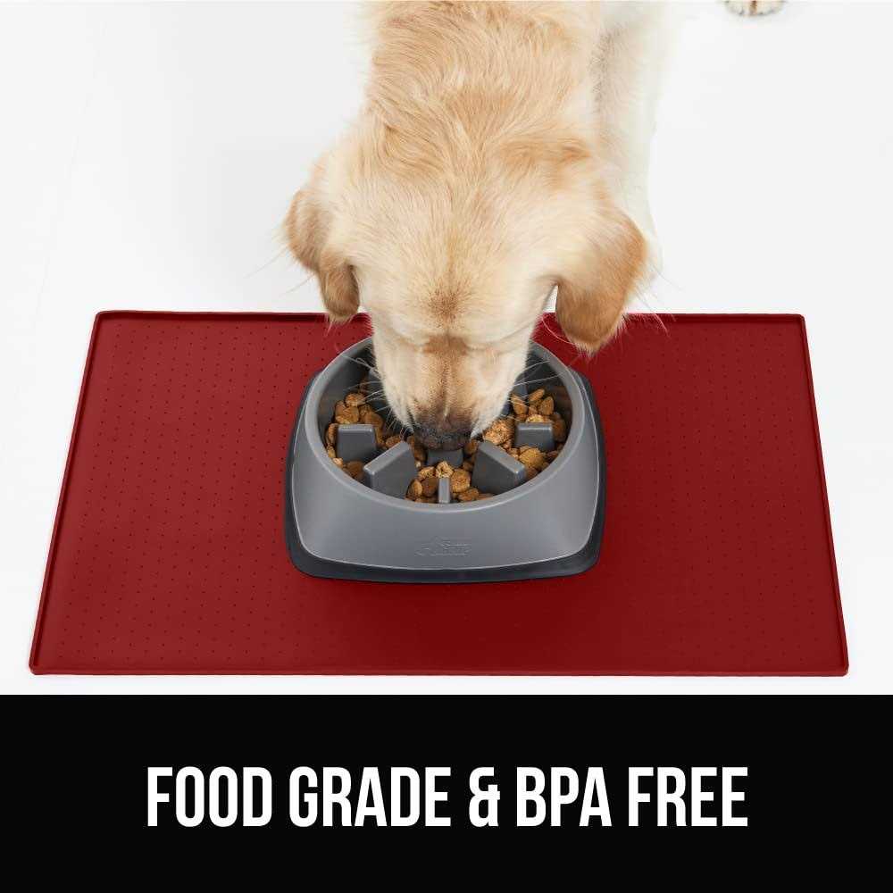 100% Waterproof BPA Free Silicone Pet Feeding Mat J500572