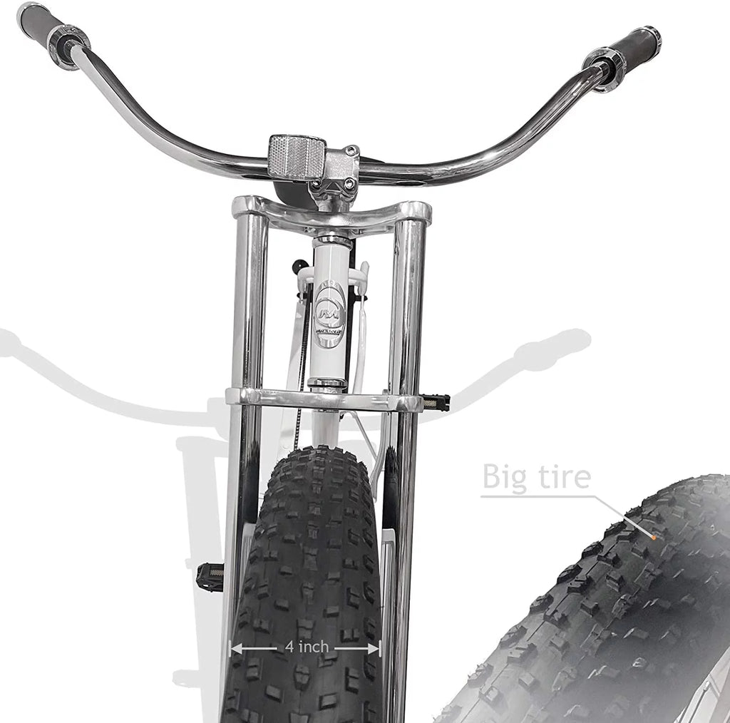 26 Single Speed Fat Tire Beach Cruiser Bike F179