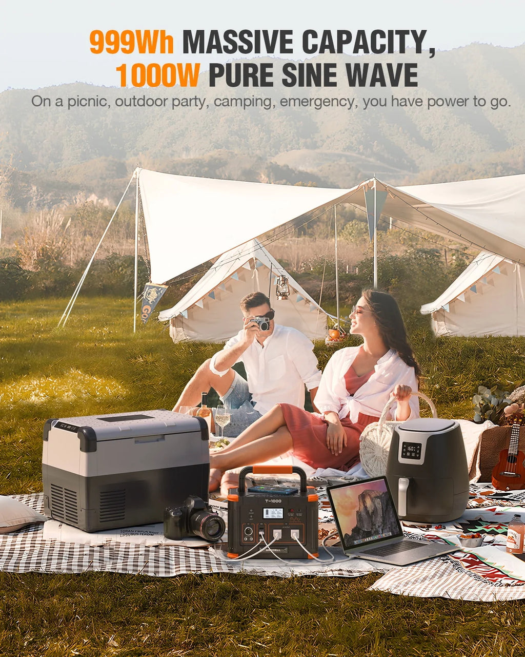 1000W 999Wh Battery Power Station F9585