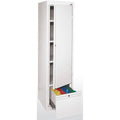 White 1 Door Storage Cabinet T815