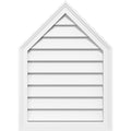 Peaked Top Surface Mount PVC Gable Vent G710