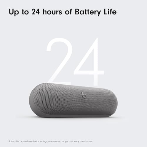 Portable Bluetooth Speaker with 24H Battery Life, Water Resistant, Champagne Gold W57249